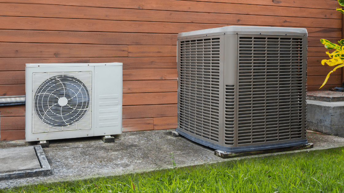 HVAC system outside