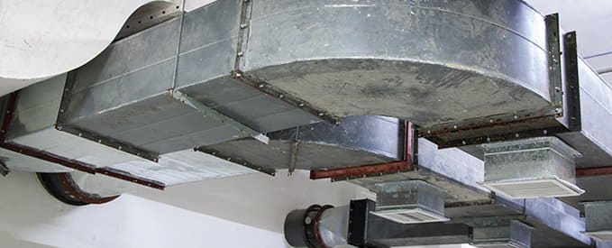 Commercial metal ductwork