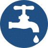 Plumbing Circle Icon