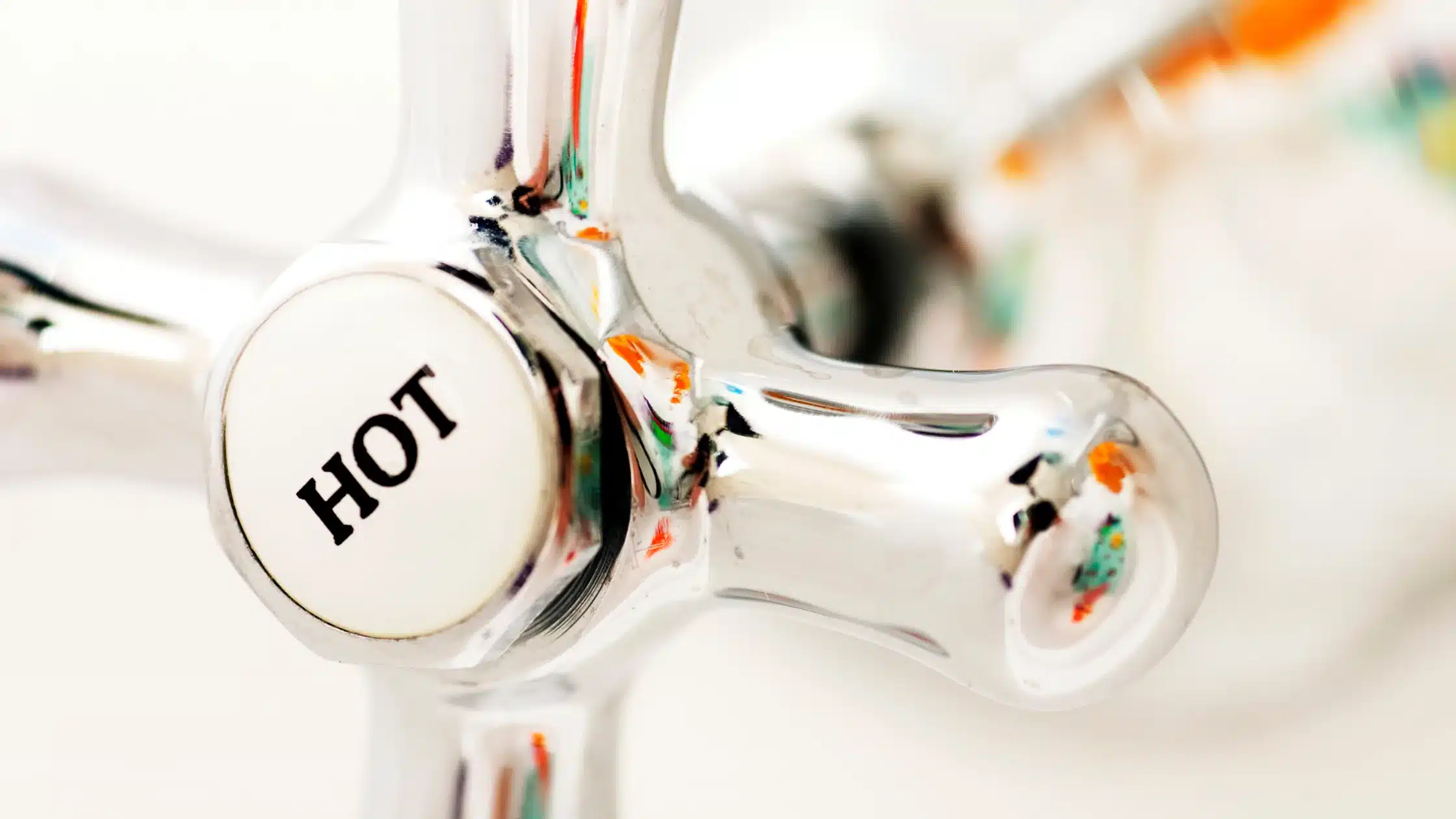 Fall Home Maintenance Tips | Hot water faucet